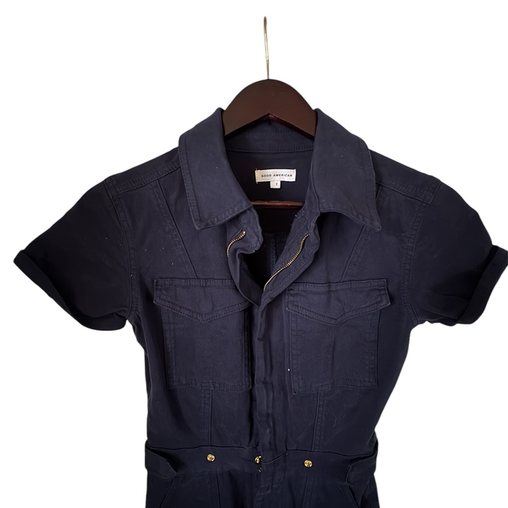 Good American The Fit For Success Jumpsuit - Size 1 View 2